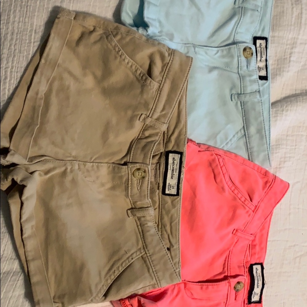 Abercrombie low rise shirts size girls 14